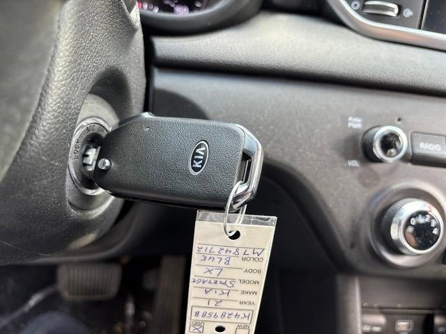 Used 2021 Pacific Blue Kia LX image 22