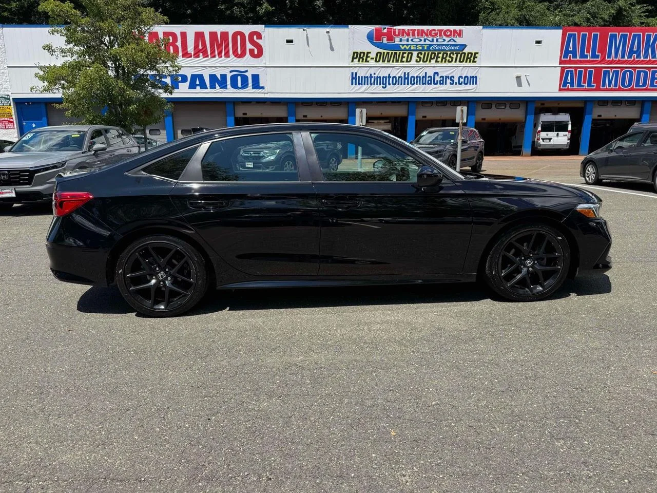 Certified Used 2023 Crystal Black Pearl Honda Sport image 8