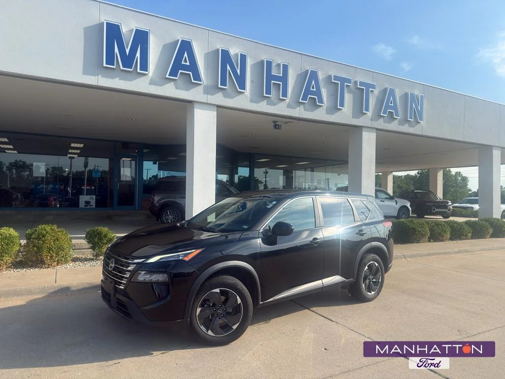 Used 2024 Super Black Nissan SV image 1