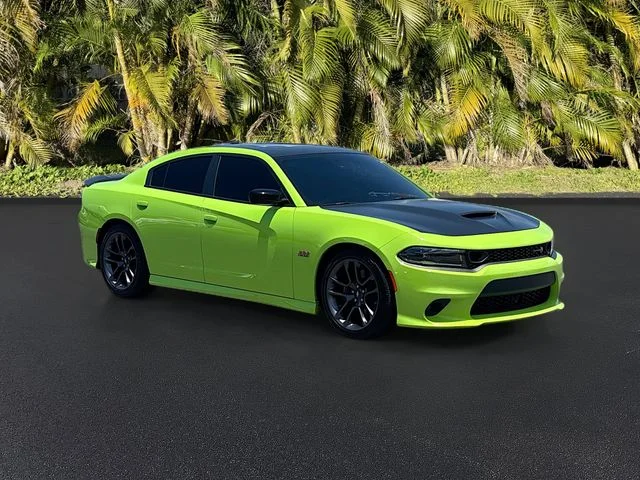 Certified Used 2023 Green Dodge R/T Scat Pack image 2