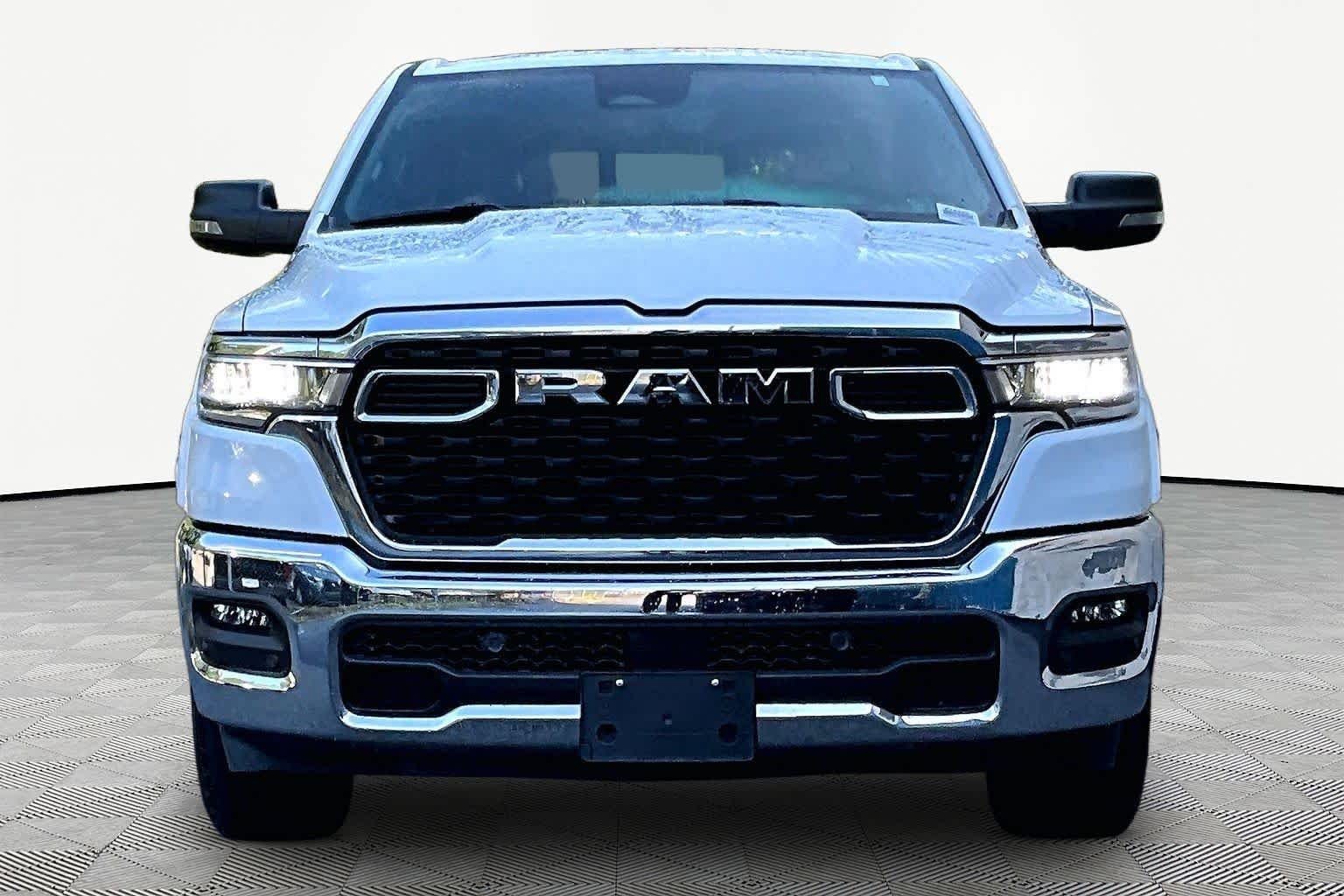 Used 2025 Bright White Clearcoat Ram Big Horn image 4