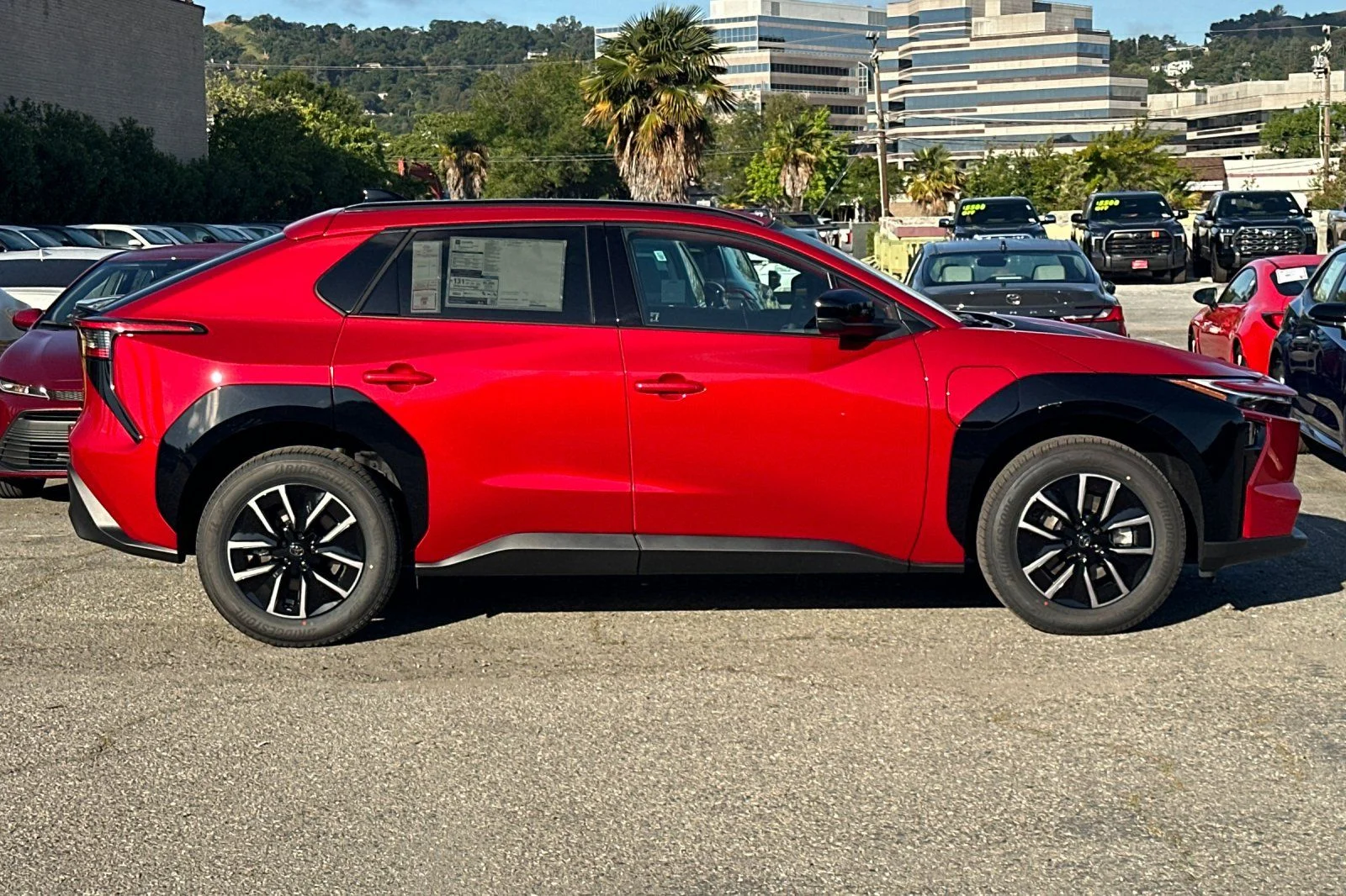 New 2026 Red Toyota XLE Plus image 12