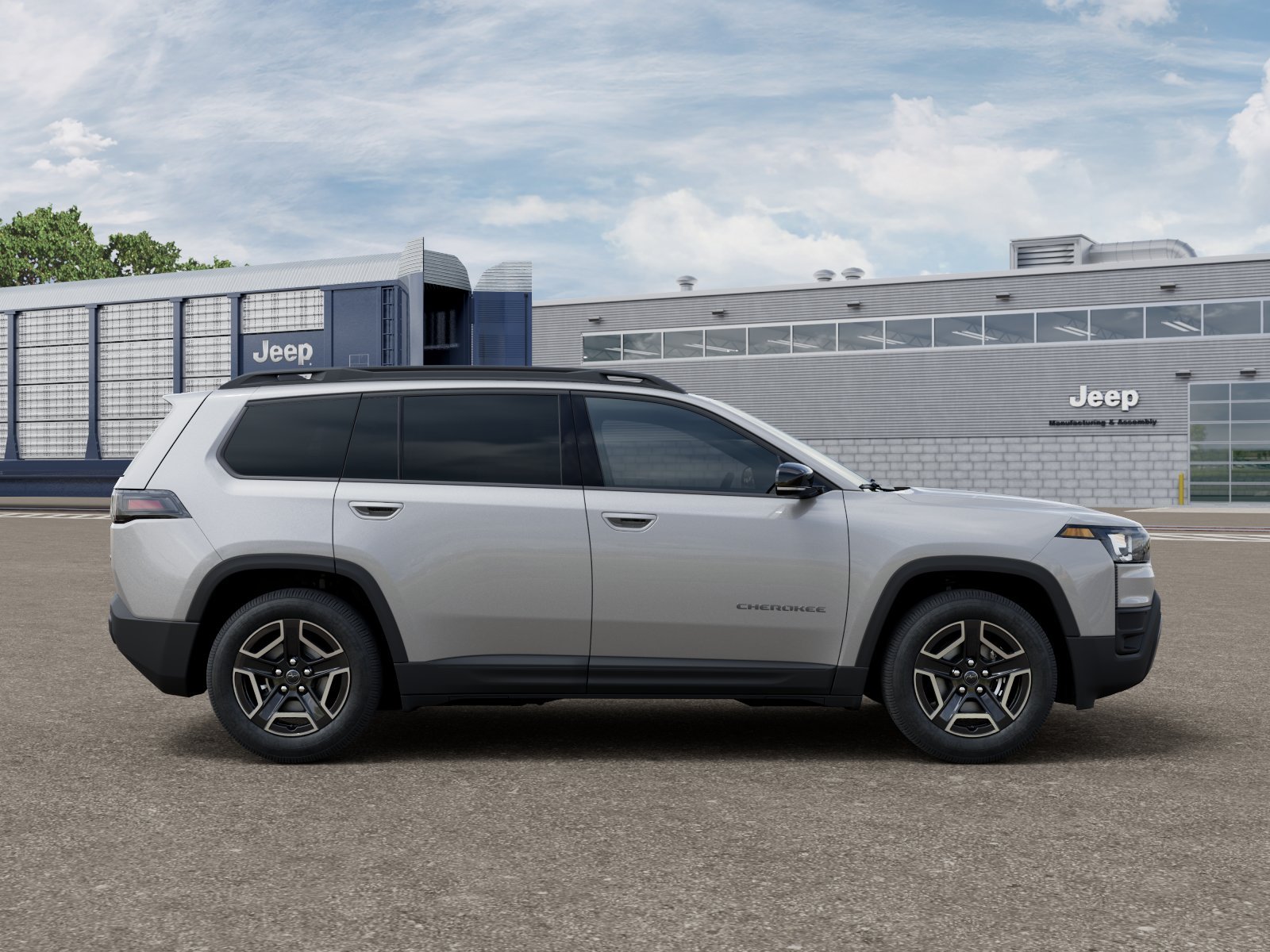 New 2026 Silver Zynith Clear-Coat Exterior Paint Jeep Limited image 47