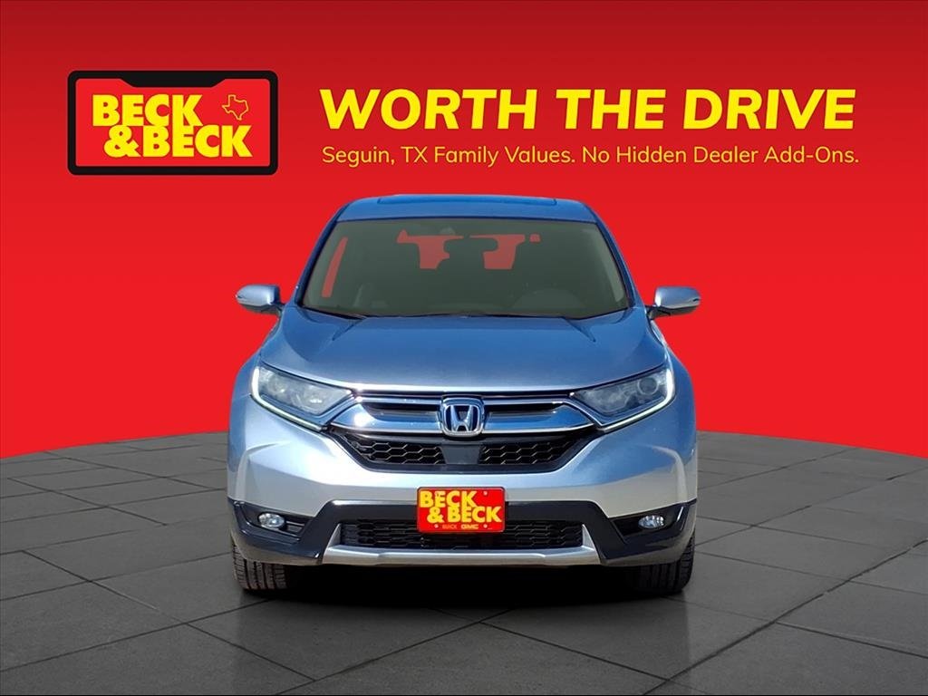 Used 2019 Honda CR-V EX-L with VIN 7FARW1H8XKE028869 for sale in Seguin, TX