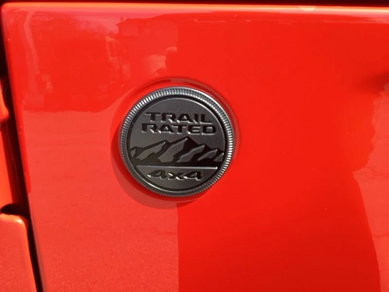 New 2026 Firecracker Red Clear-Coat Exterior Paint Jeep Sahara image 11