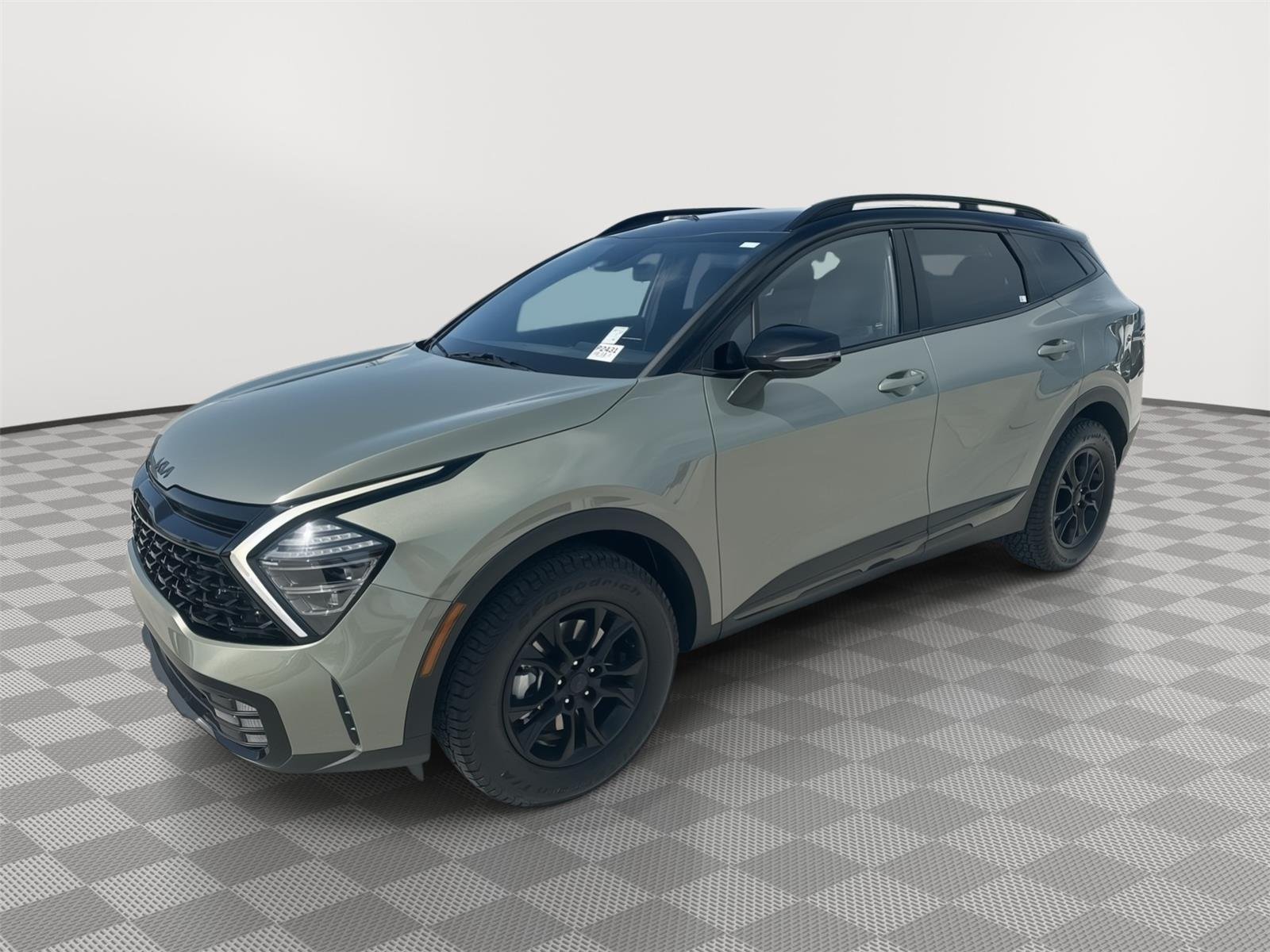 Certified Used 2025 Jungle Green/Ebony Black Roof Kia X-Pro image 1