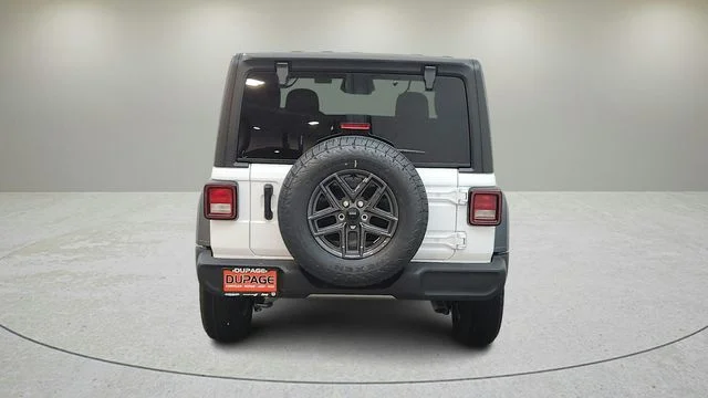 New 2026 Bright White Clearcoat Jeep Sport S image 8