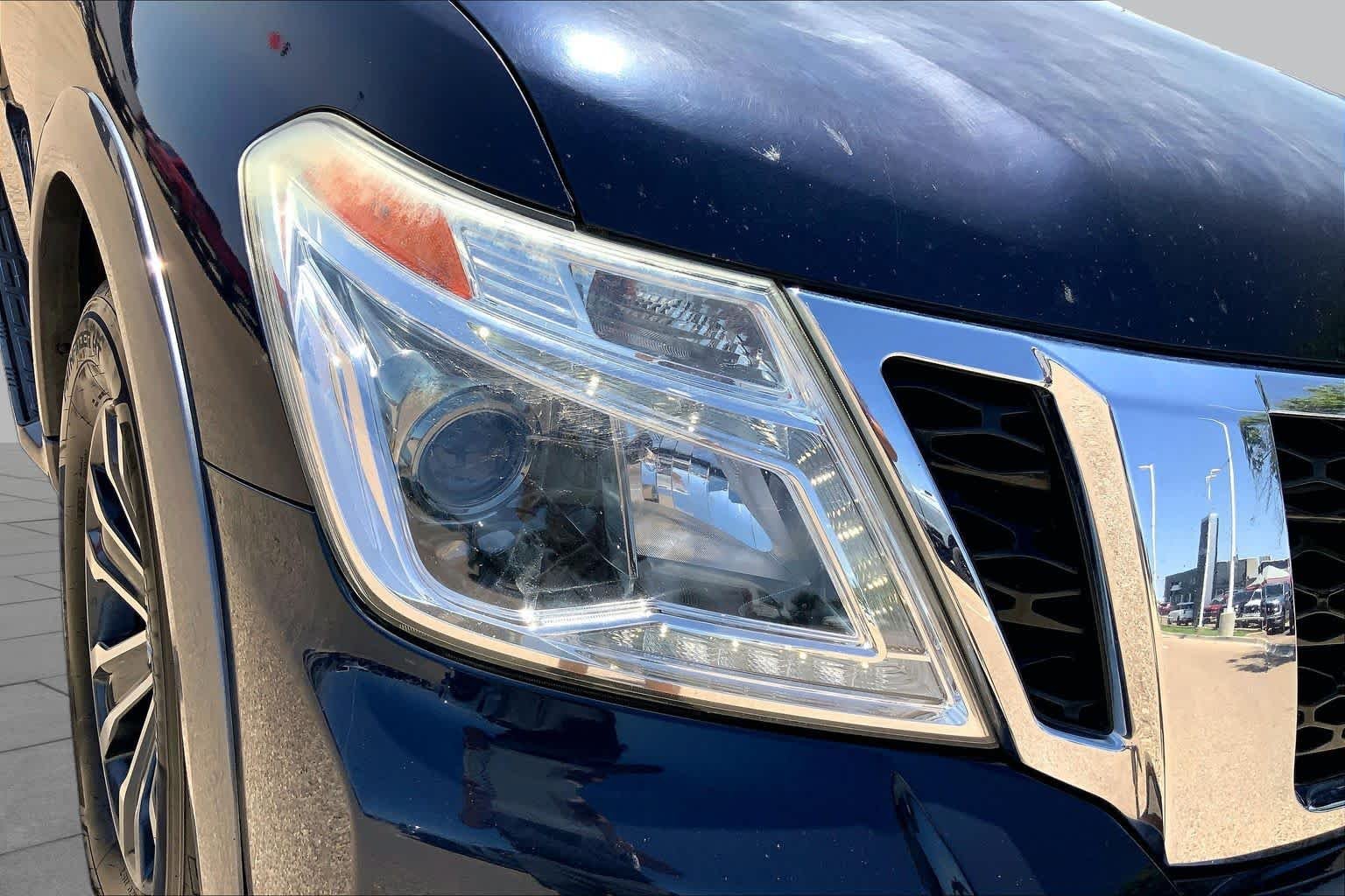 Used 2020 Hermosa Blue Pearl Nissan SL image 36