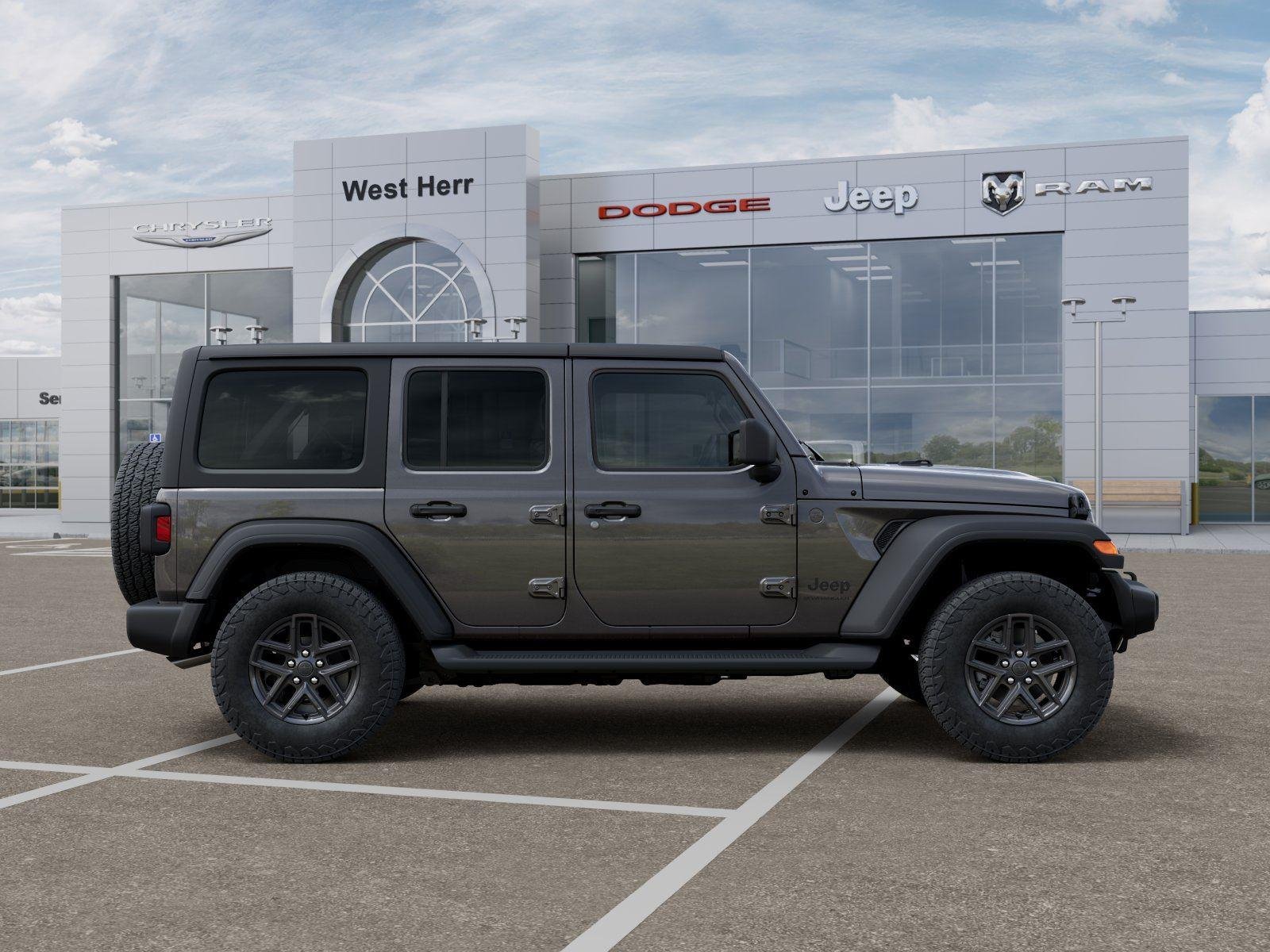 New 2026 Granite Crystal Metallic Clear-Coat Exterior Paint Jeep Sport S image 21