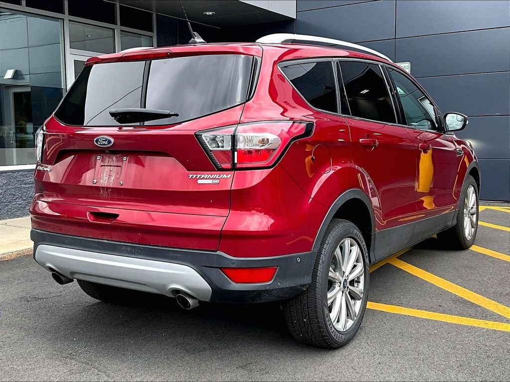 Used 2018 Red Ford Titanium image 4