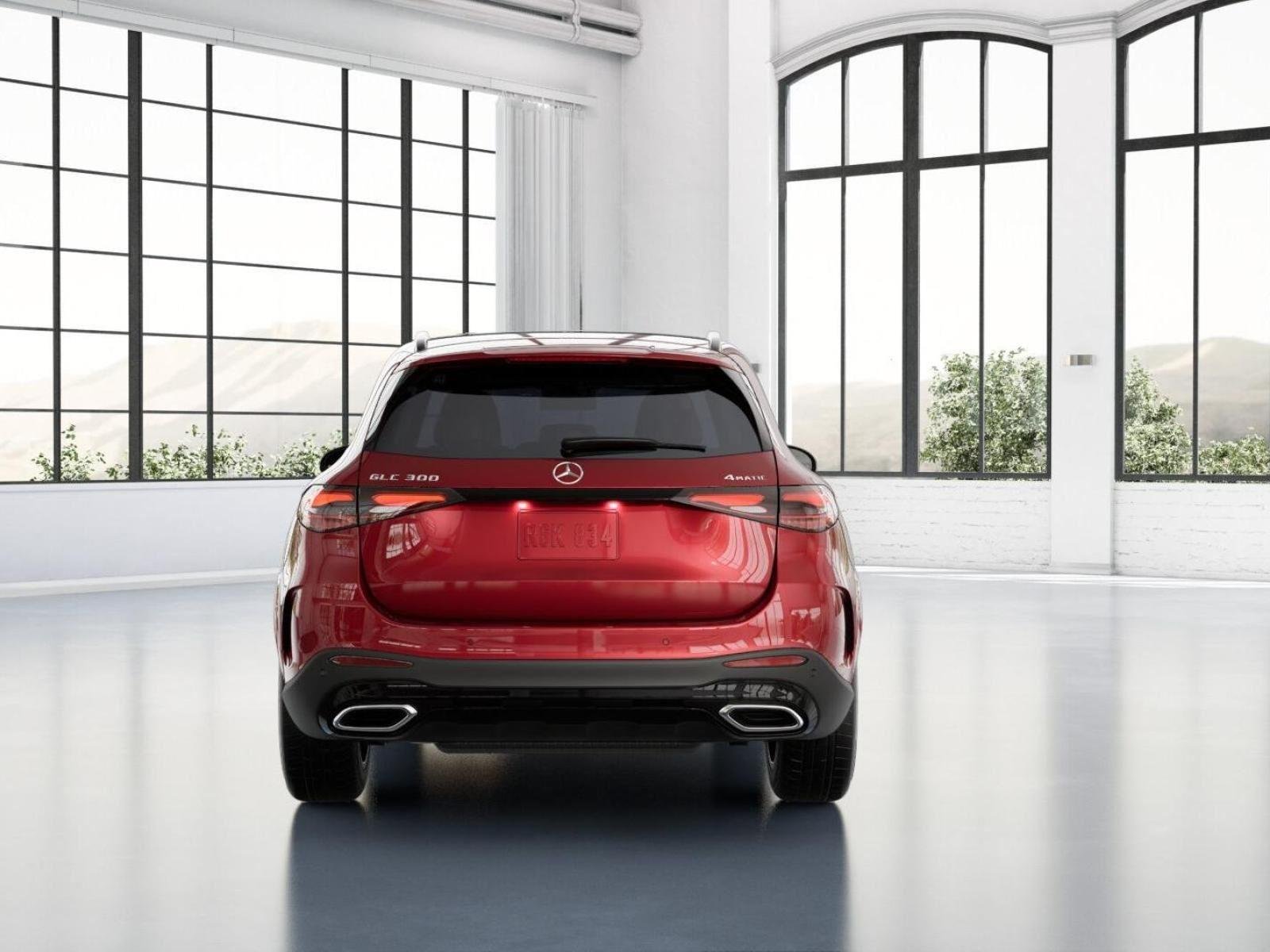 New 2026 MANUFAKTUR Patagonia Red Metallic Mercedes-Benz GLC 300 image 25