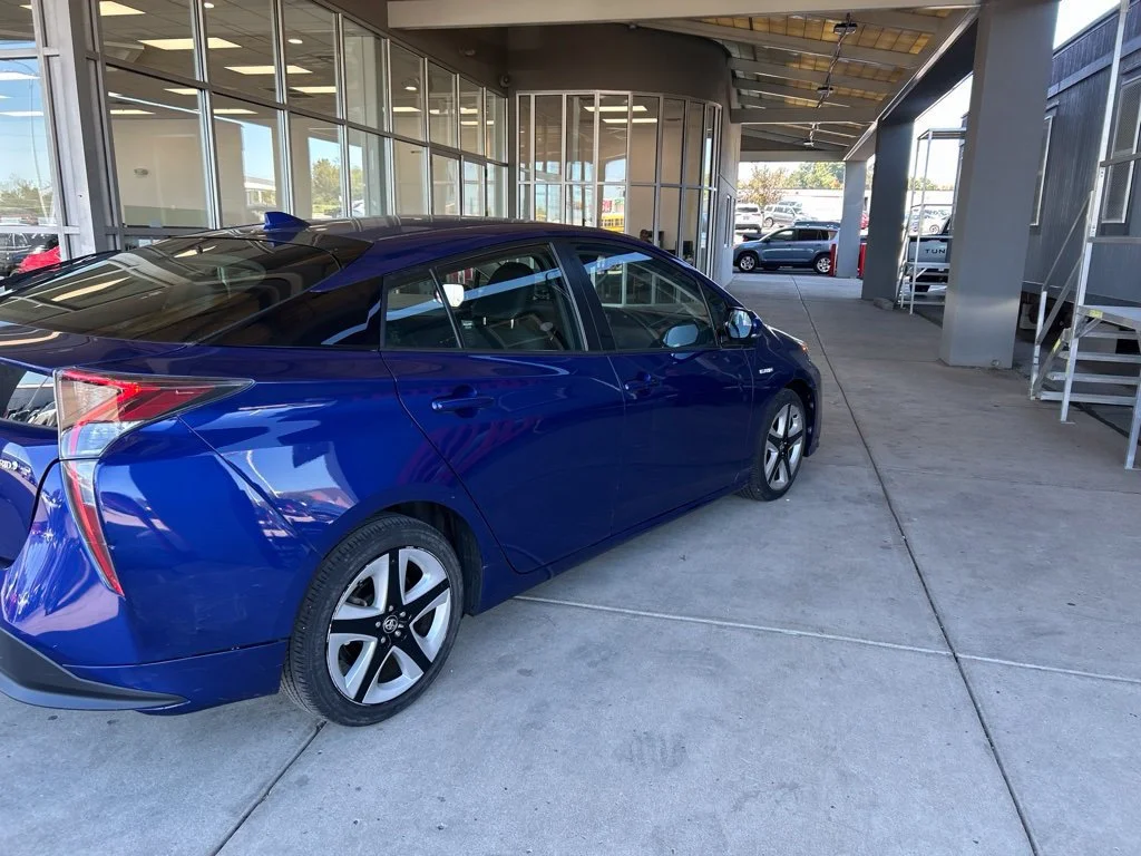 Certified Used 2017 Blue Toyota Four Touring image 3