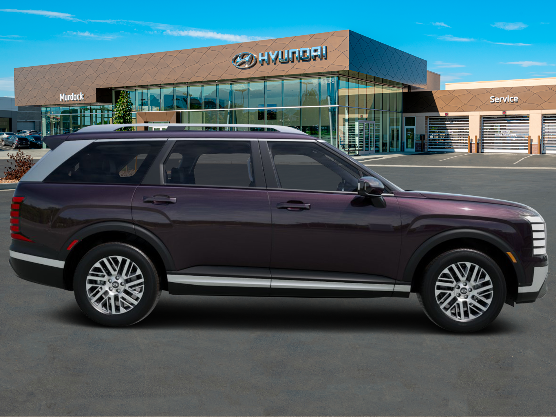 New 2026 Galaxy Maroon Pearl Hyundai SEL AWD image 5