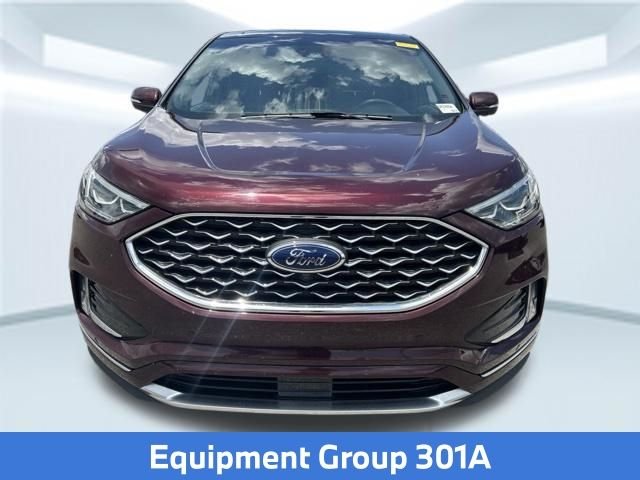 Used 2020 Red Ford Titanium image 2