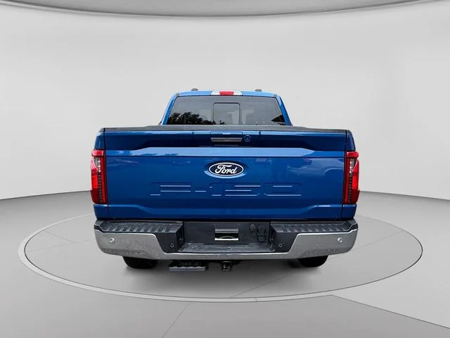 Certified Used 2024 Atlas Blue Metallic Ford XLT image 4