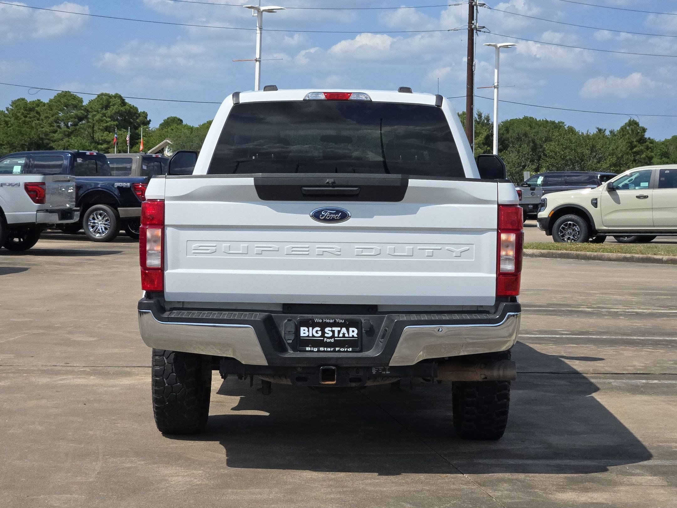 Used 2021 Blue Ford XLT image 4