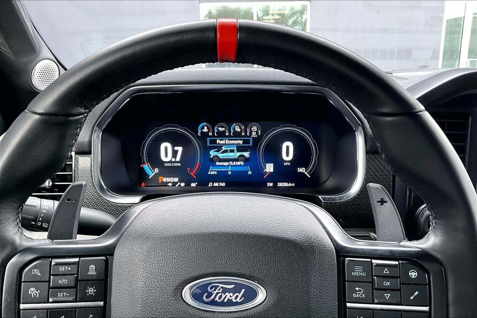 Used 2023 Azure Gray Metallic Tri-Coat Ford Raptor image 26