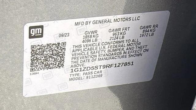 Certified Used 2024 Sterling Gray Metallic Chevrolet 1LT image 30
