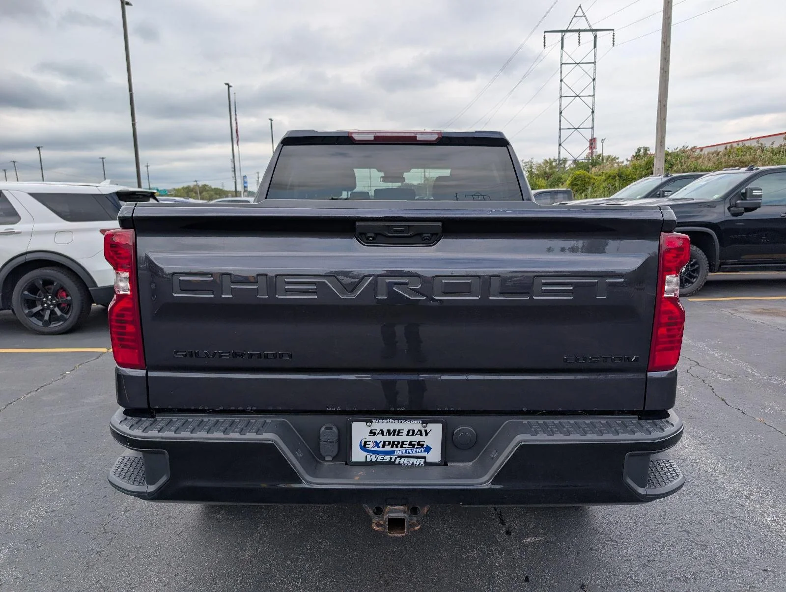 Used 2022 DARK ASH METALLIC Chevrolet Custom Trail Boss image 6