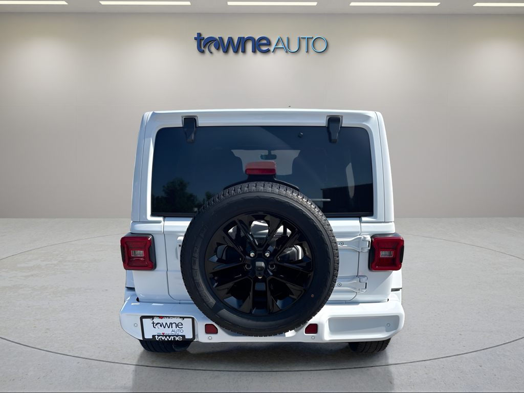 Used 2021 White Jeep Unlimited Sahara High Altitude image 5