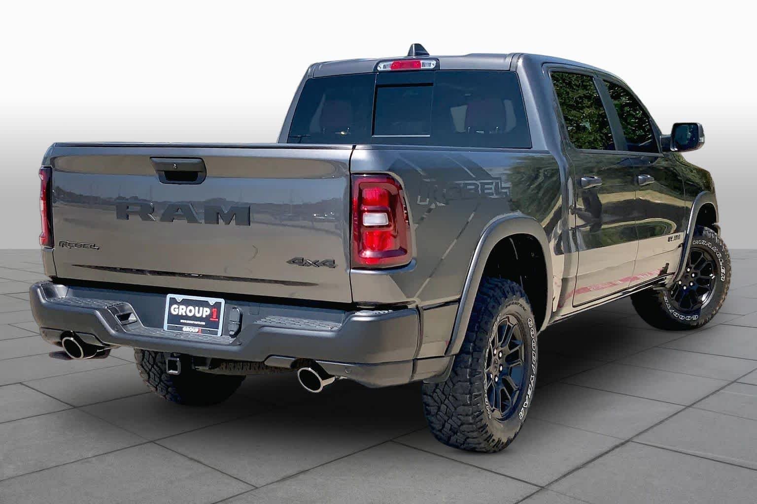 Used 2025 Granite Crystal Metallic Clearcoat Ram Rebel image 13