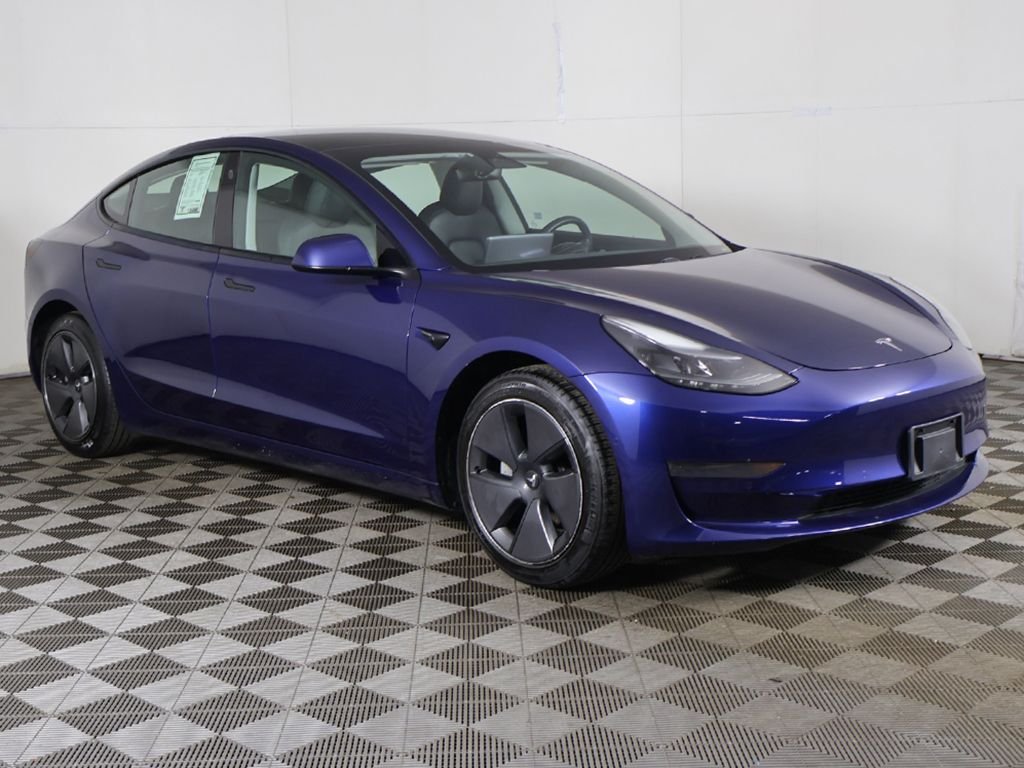 Used 2021 Tesla Model 3 Standard Range with VIN 5YJ3E1EA9MF991499 for sale in Bedford, OH