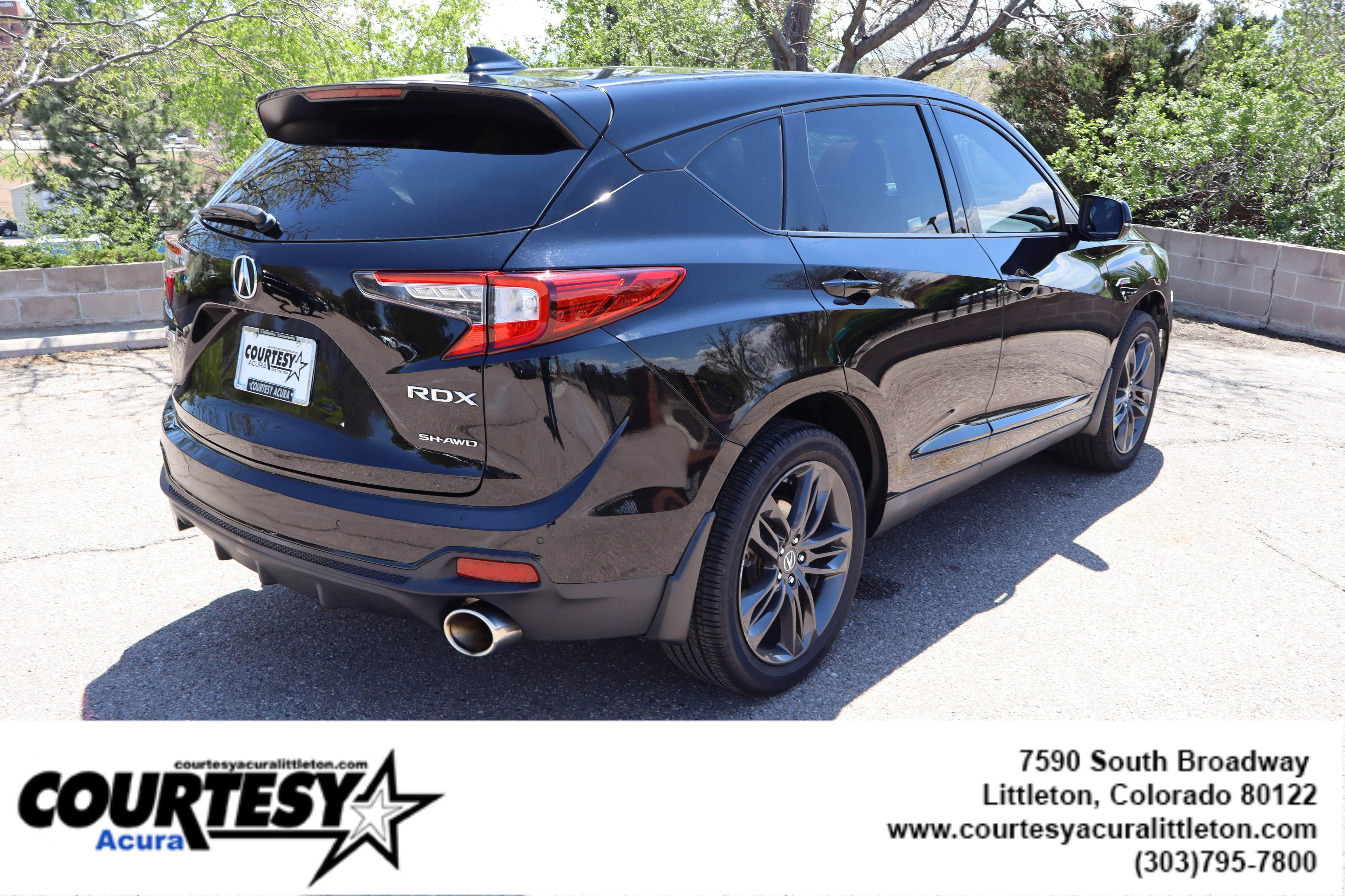 Used 2021 Majestic Black Pearl Acura SH-AWD A-Spec image 7