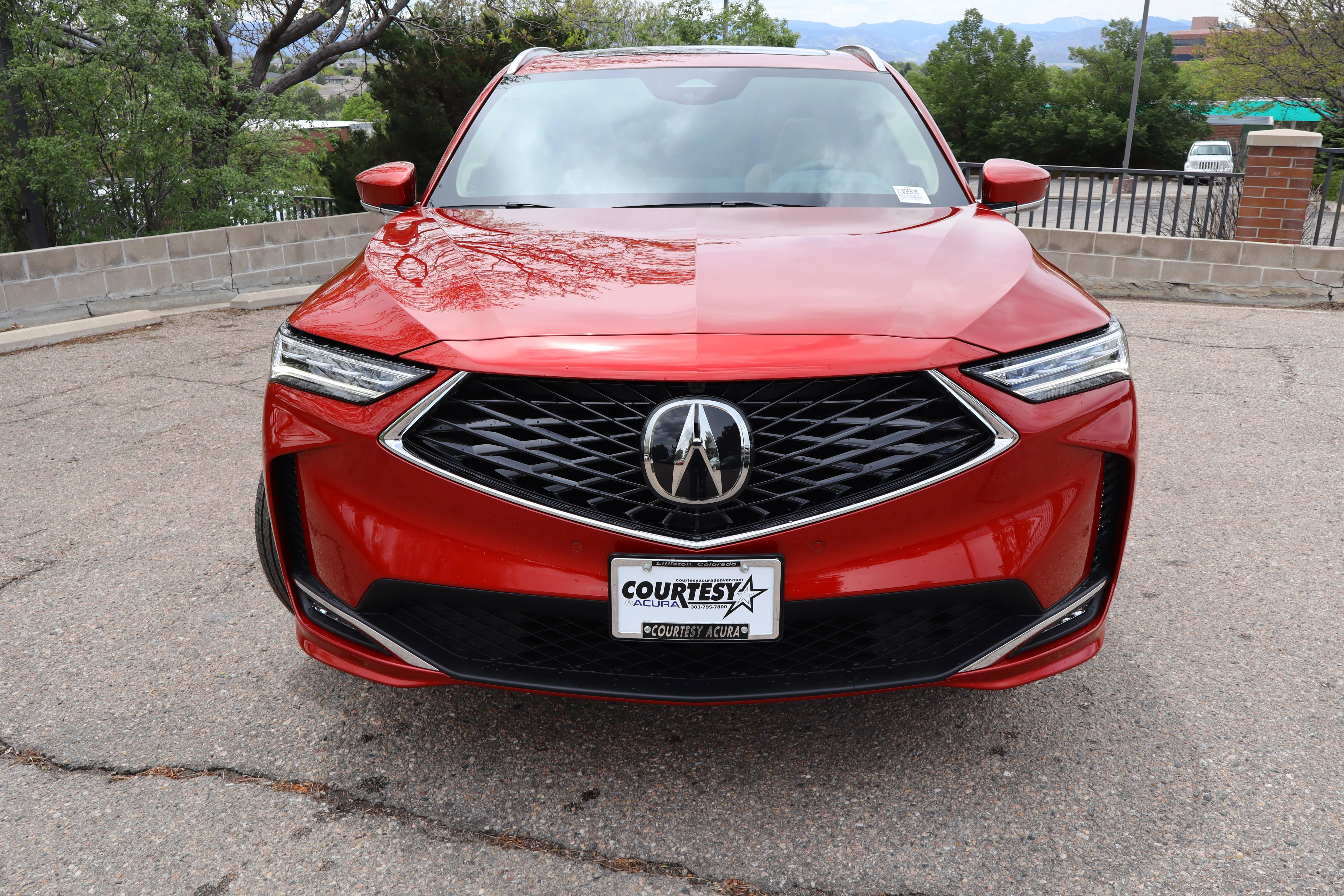 New 2026 Performance Red Pearl Acura w/Advance Package image 2