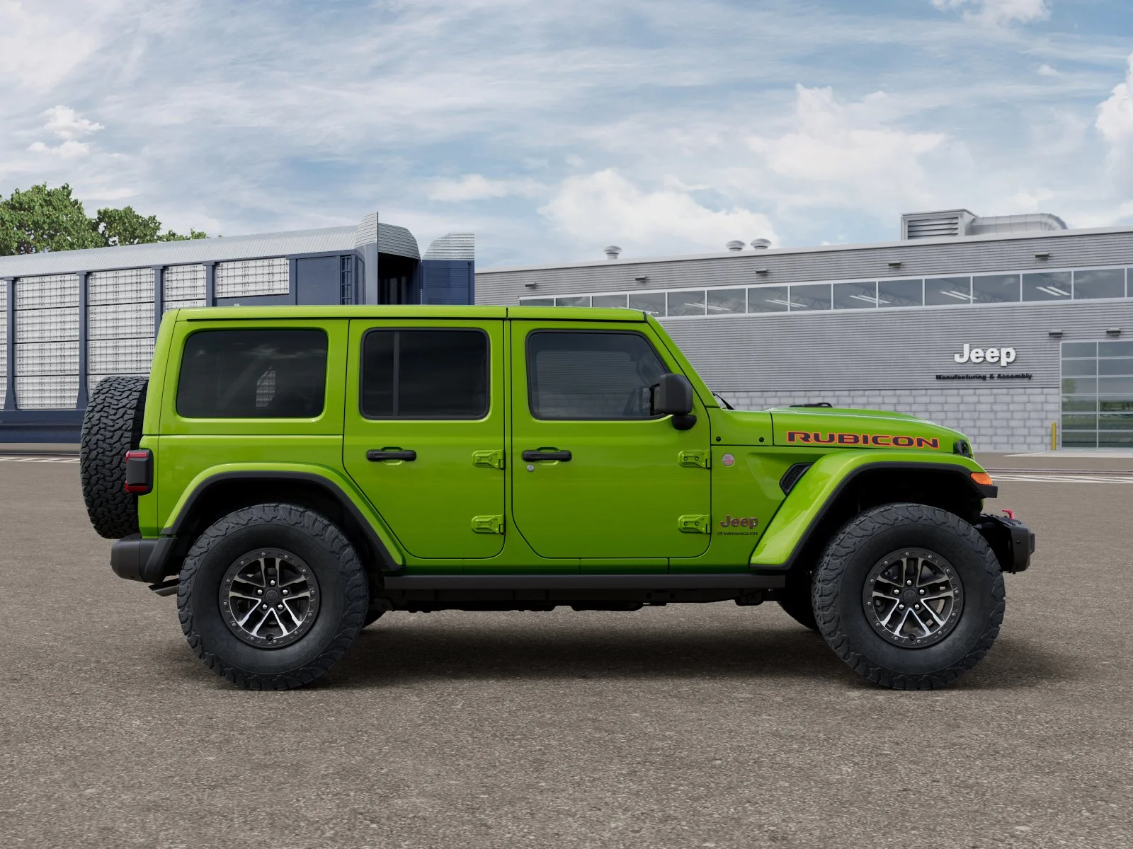 New 2026 Mojito Clear-Coat Exterior Paint Jeep Rubicon X image 12