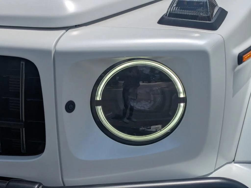 Used 2022 G MANUFAKTUR Moonlight White magno Mercedes-Benz AMG® G 63 image 8