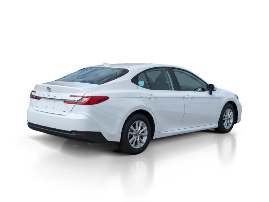 Used 2025 White Toyota LE image 7