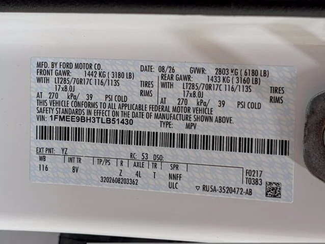 New 2026 Oxford White Ford Badlands® image 53