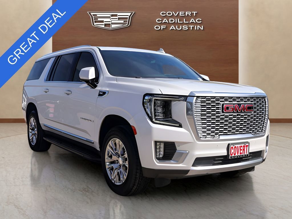 Used 2024 White Frost Tricoat GMC Denali image 6