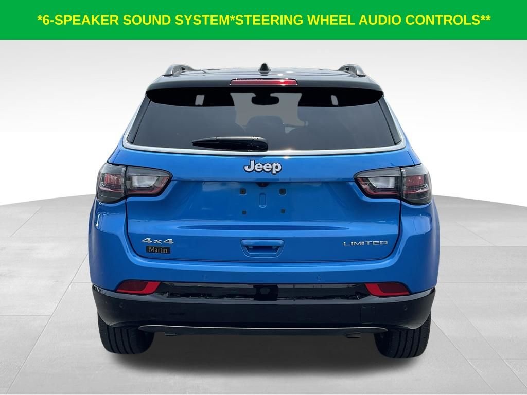 Used 2024 Hydro Blue Pearlcoat Jeep Limited image 9