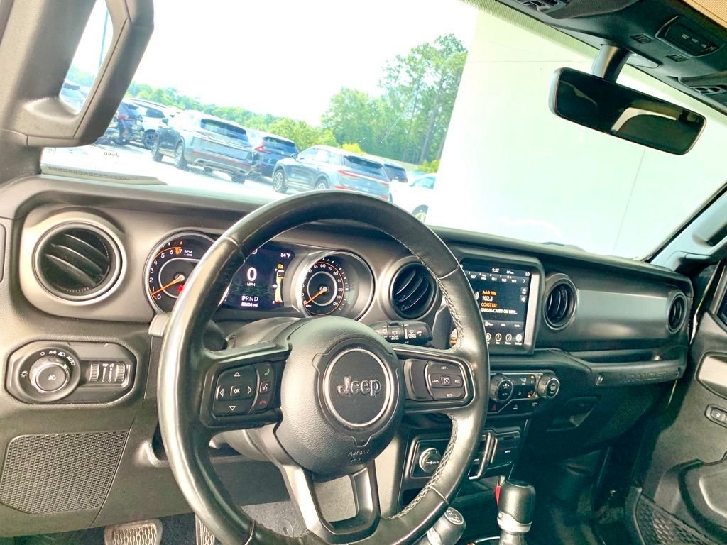 Used 2022 Black Jeep Unlimited Willys image 11