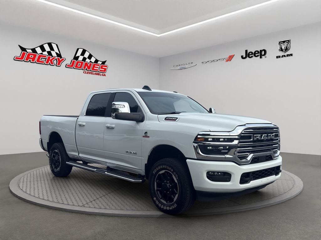Used 2025 Bright White Clearcoat Ram Laramie image 12