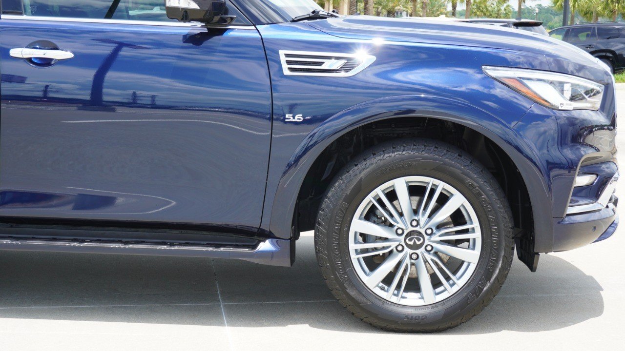 Used 2019 Blue INFINITI LUXE image 9