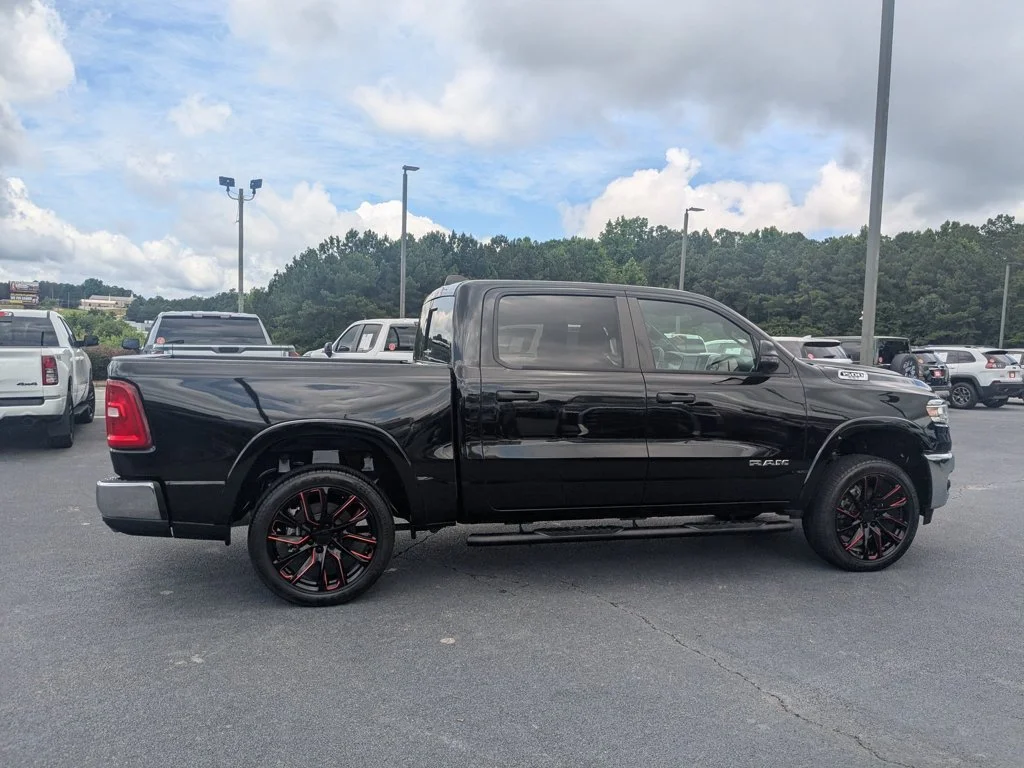 Used 2025 Diamond Black Crystal Pearlcoat Ram Lone Star image 4