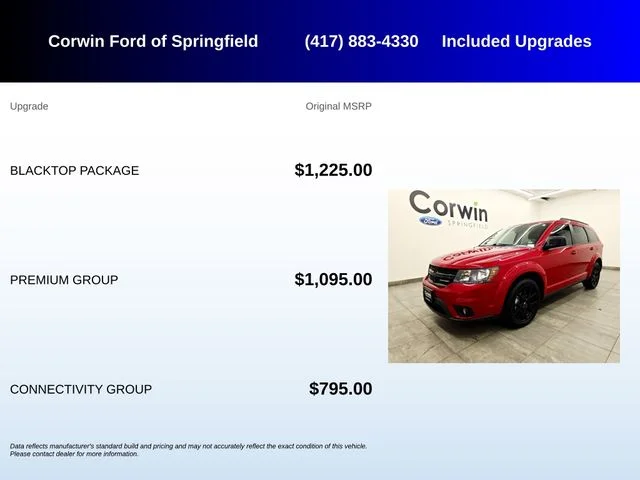 Used 2018 Redline 2 Coat Pearl Dodge SXT image 5