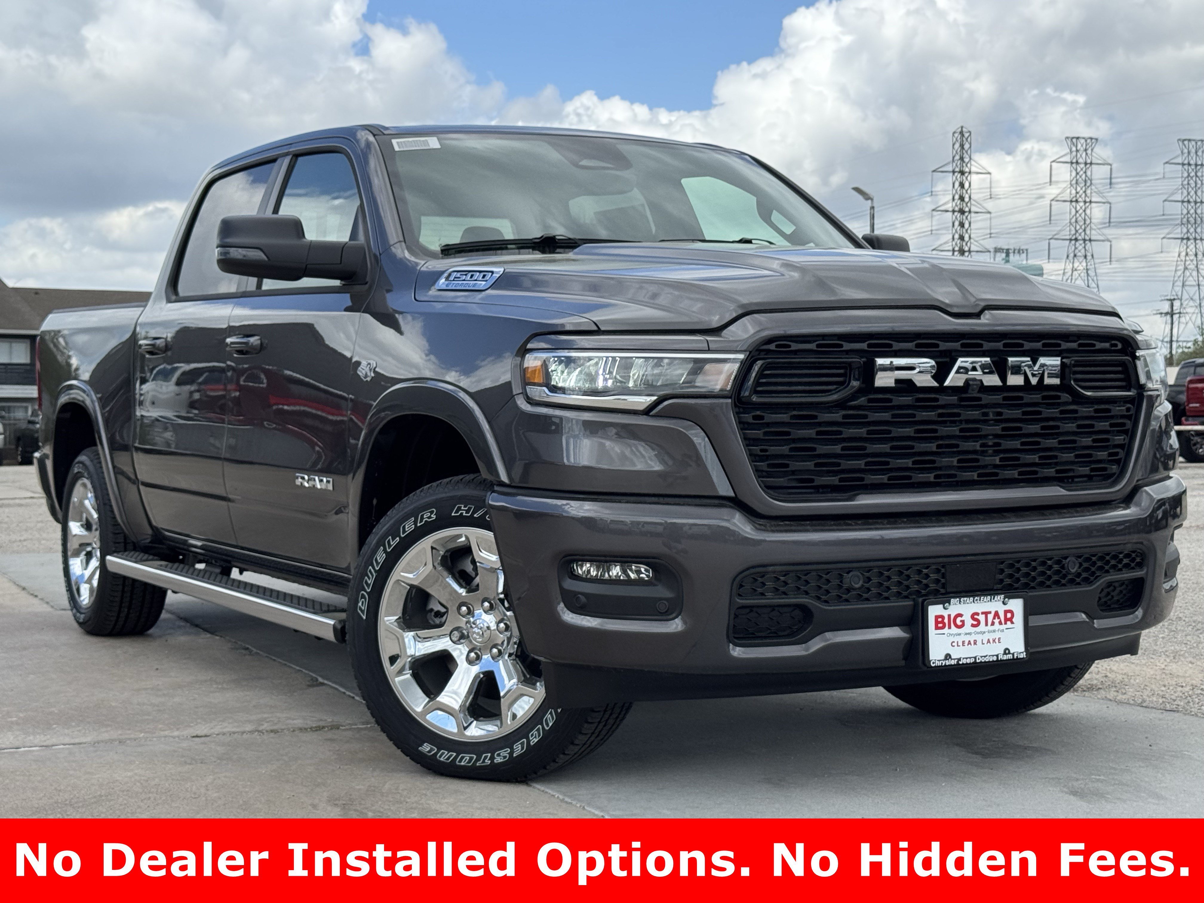 New 2026 Granite Crystal Metallic Clear-Coat Exterior Paint RAM Lone Star image 2
