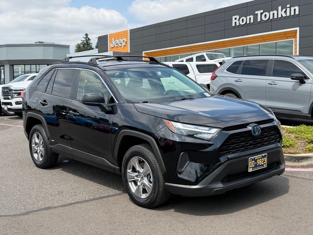 Used 2023 Black Toyota LE image 2