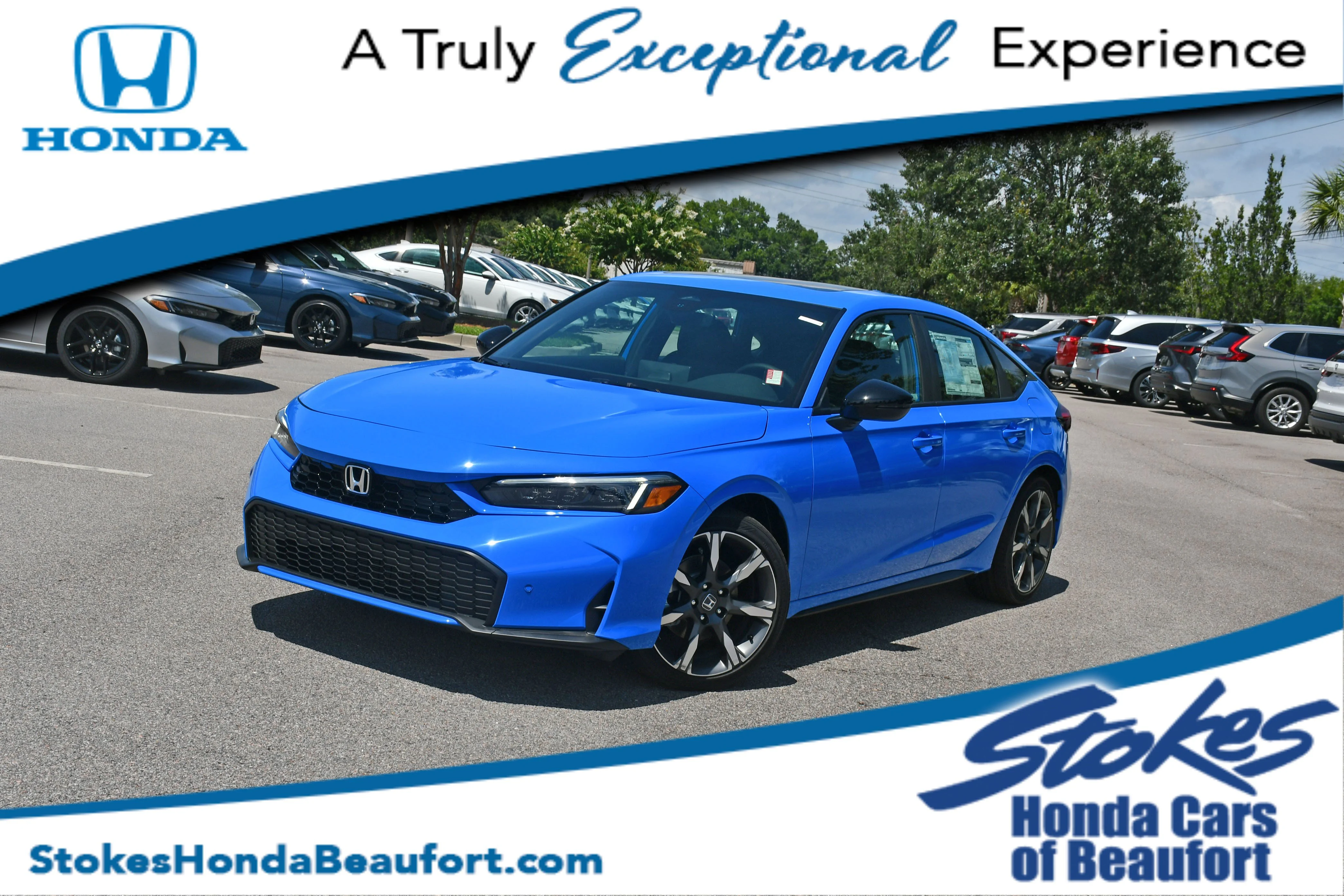New 2026 Boost Blue Pearl Honda Sport Touring image 1