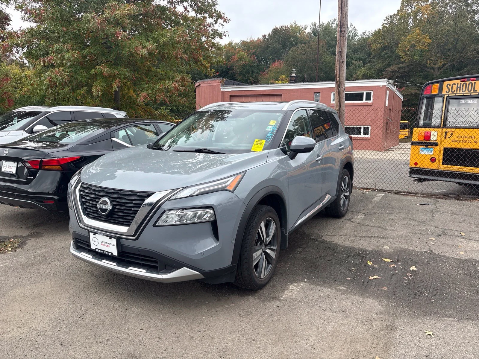 Certified Used 2023 Boulder Gray Nissan Platinum image 1