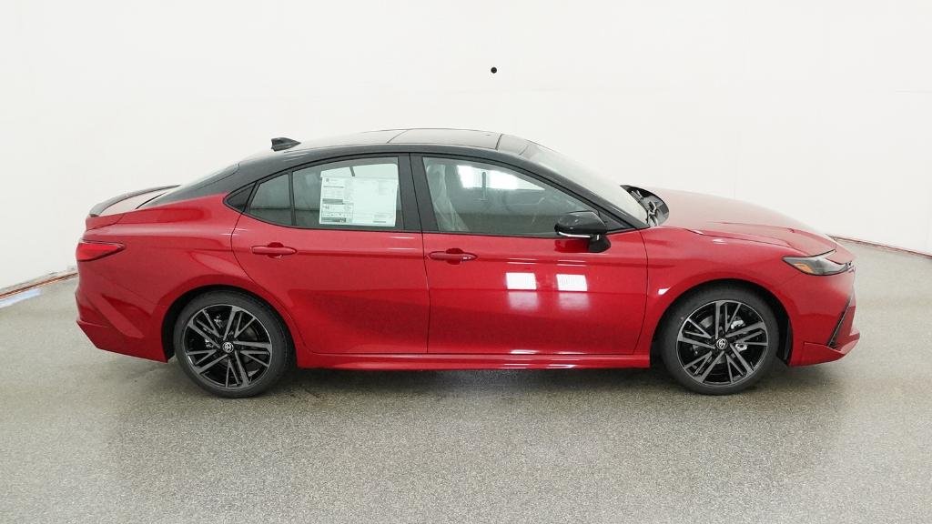 New 2026 Supersonic Red with Midnight Black Metallic roof Toyota XSE image 38