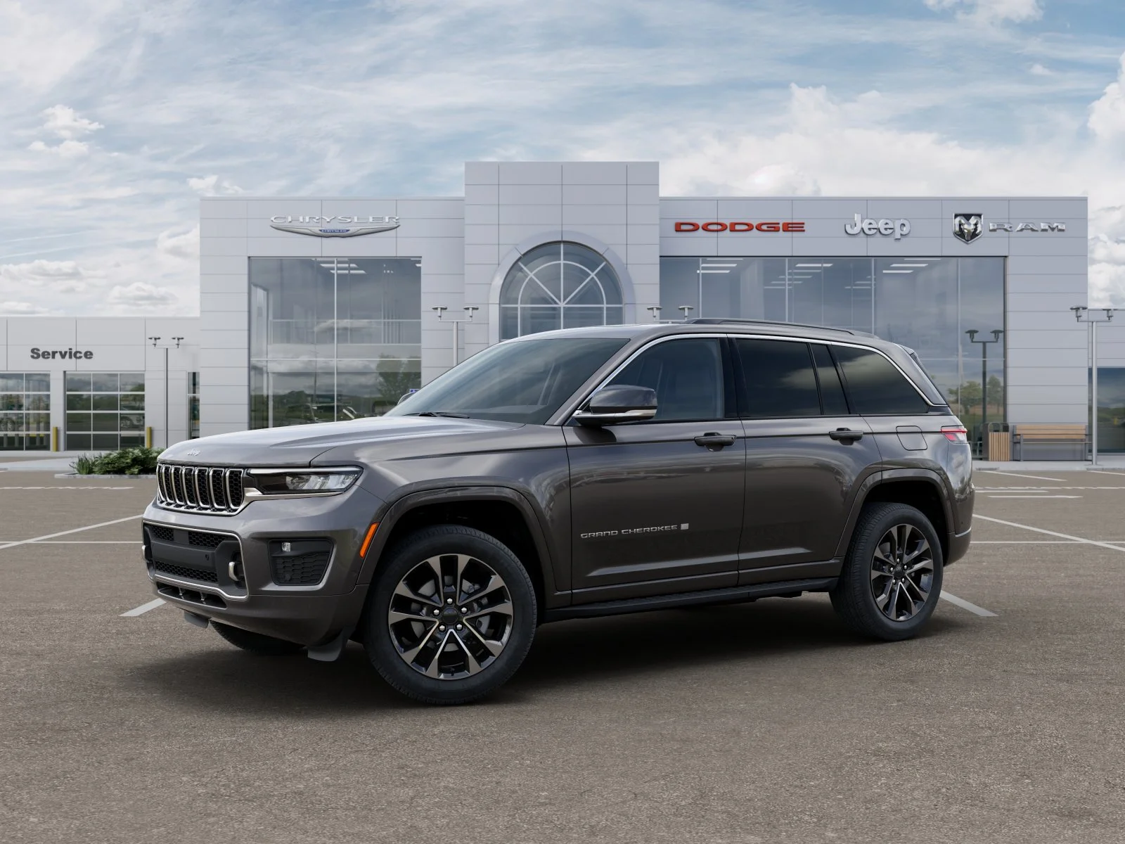 New 2025 Baltic Gray Metallic Clear-Coat Exterior Paint Jeep Overland image 29