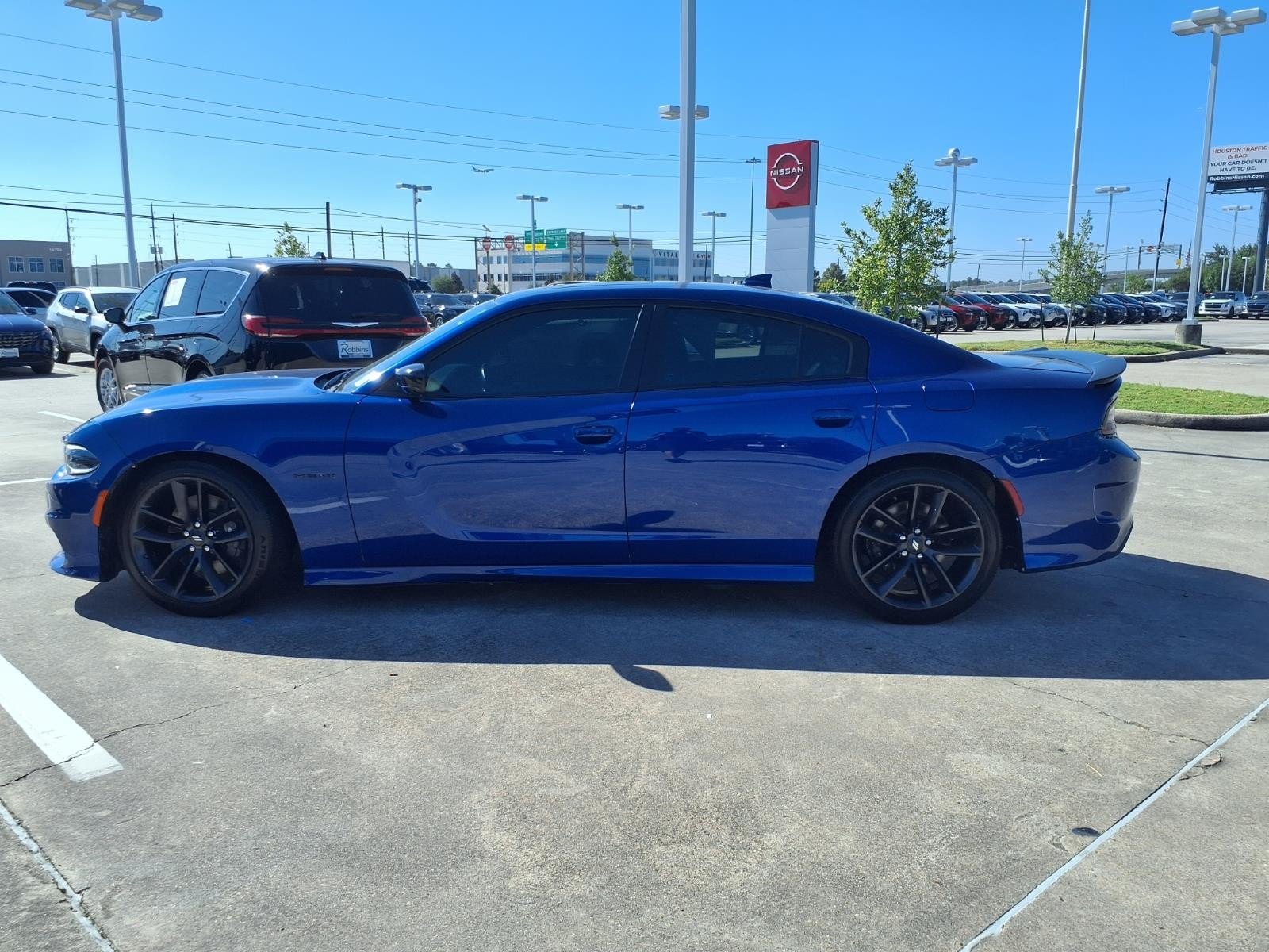 2021 Dodge Charger R/T Blue at Mac Haik CDJR North Houston