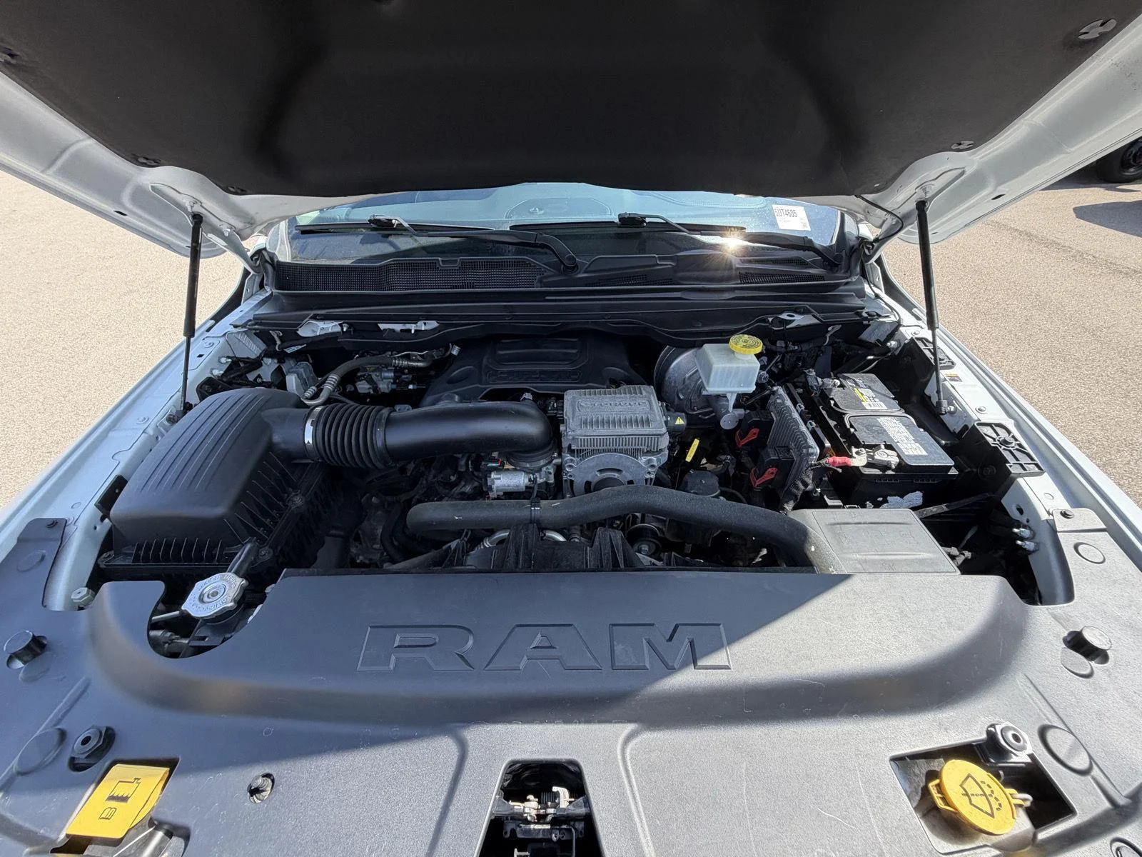 Used 2022 Bright White Clearcoat Ram Laramie image 22