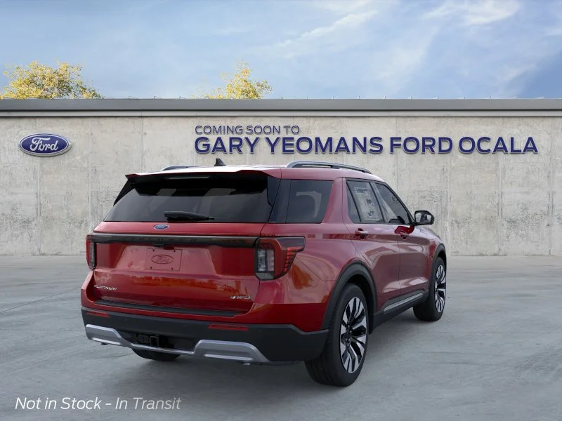 New 2026 Rapid Red Metallic Tinted Clearcoat Ford Platinum™ image 8