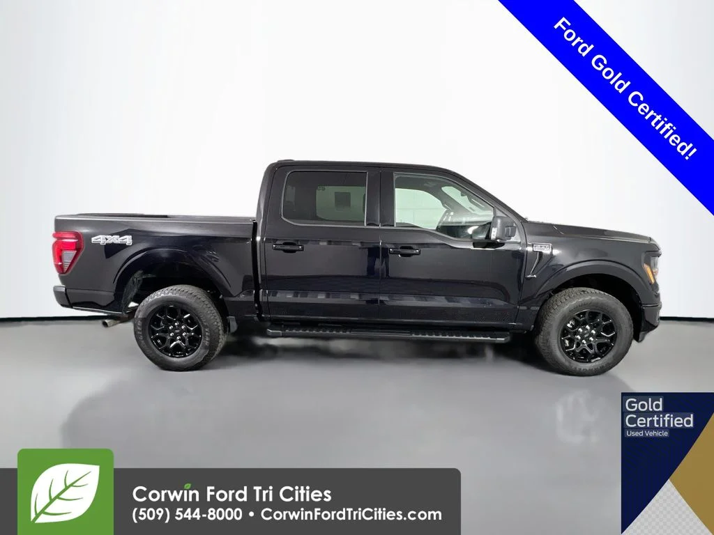 Certified Used 2025 Agate Black Metallic Ford XLT image 17