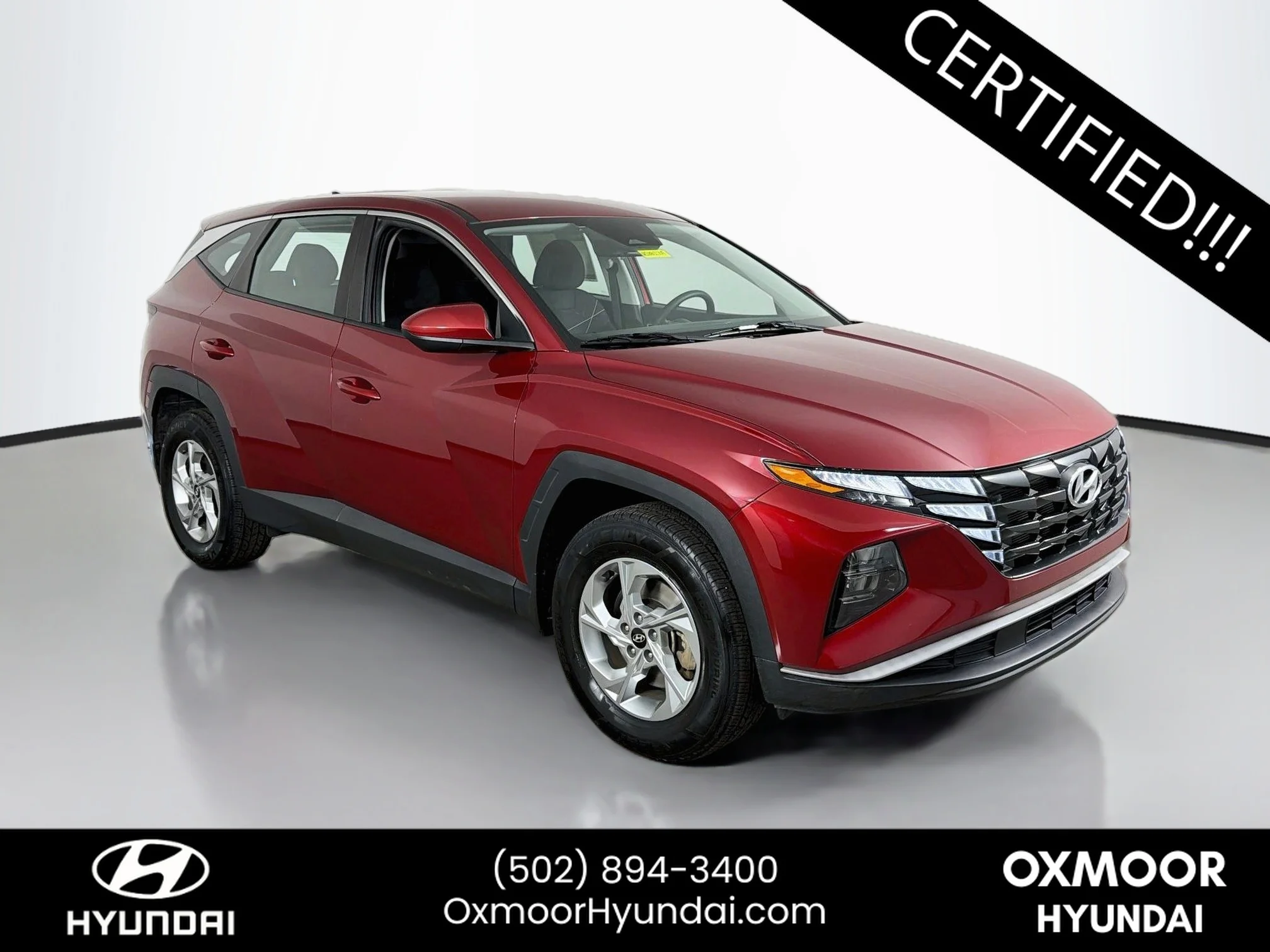 Certified Used 2024 Ultimate Red Hyundai SE image 1